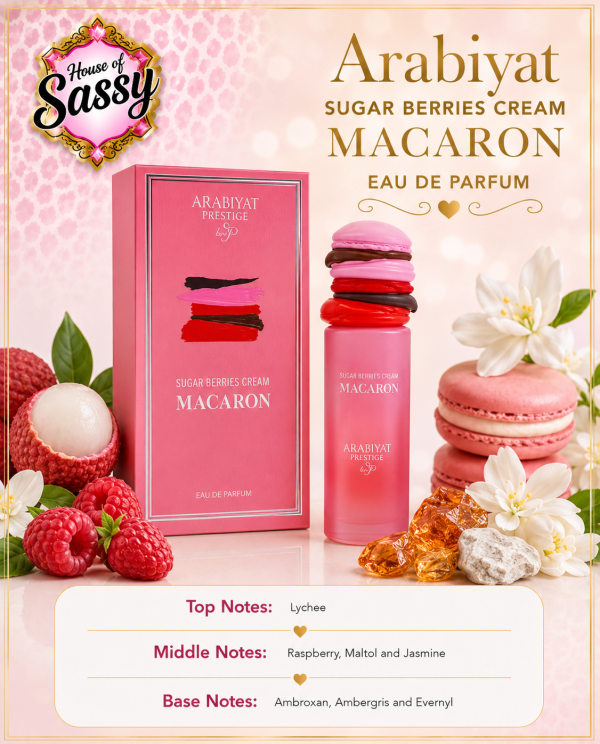 Arabiyat Sugar Berries Cream Macaron
