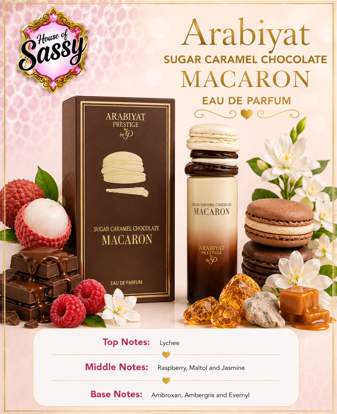 Arabiyat Sugar Caramel Chocolate Macaron