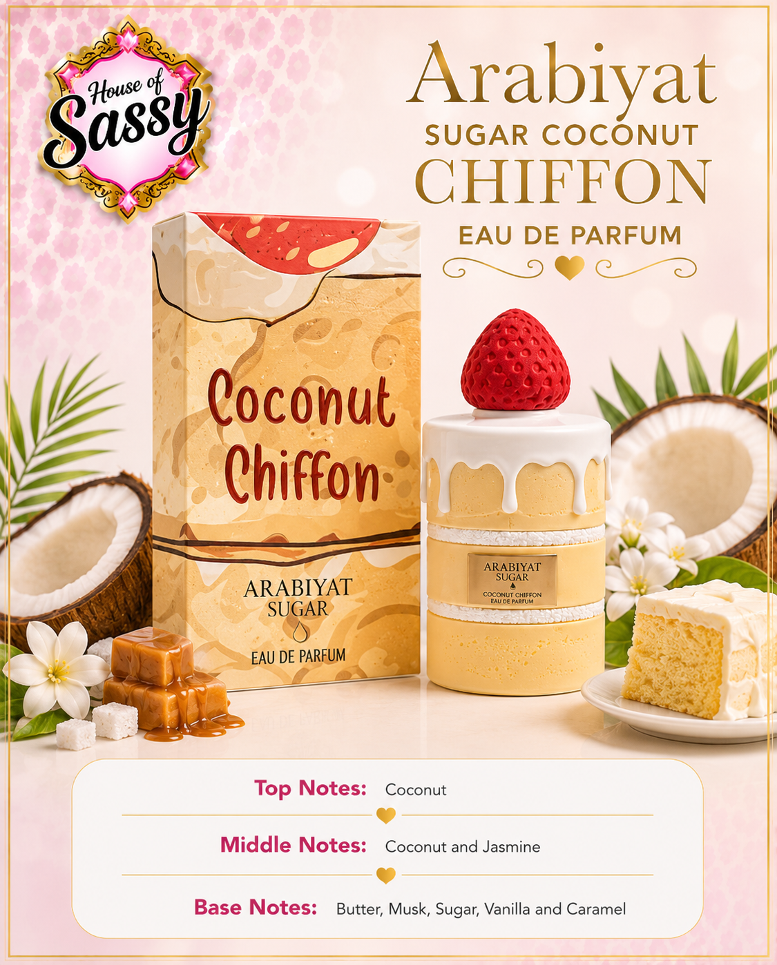 Arabiyat Sugar Coconut Chiffon