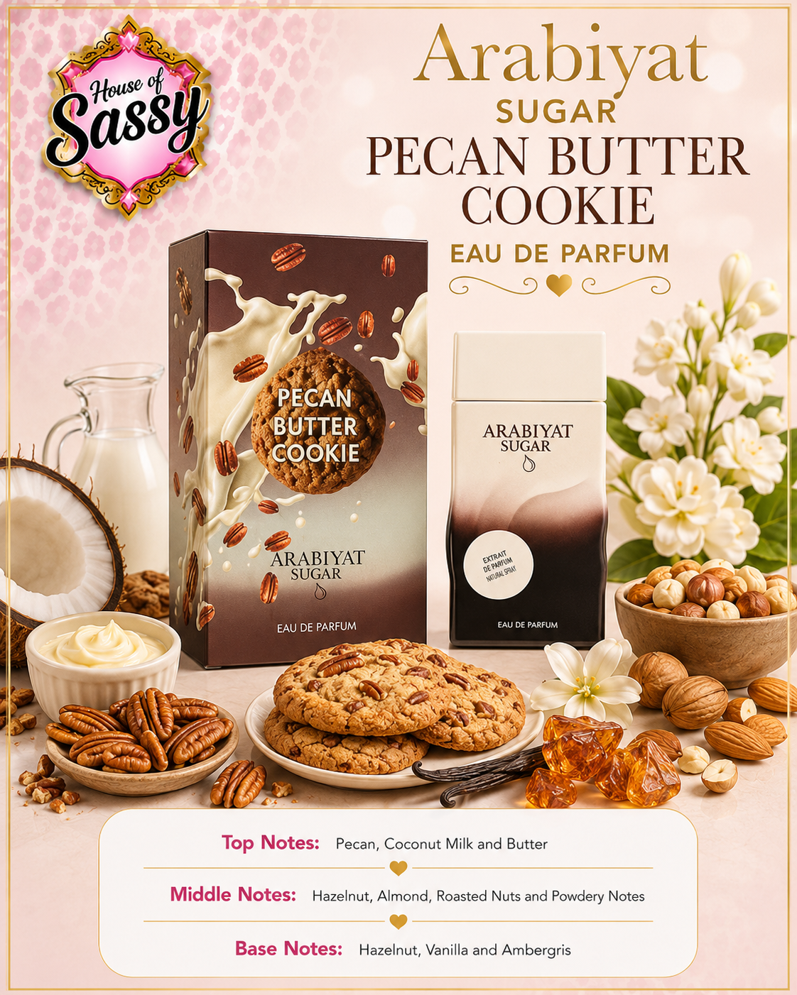 Arabiyat Sugar Pecan Butter Cookie