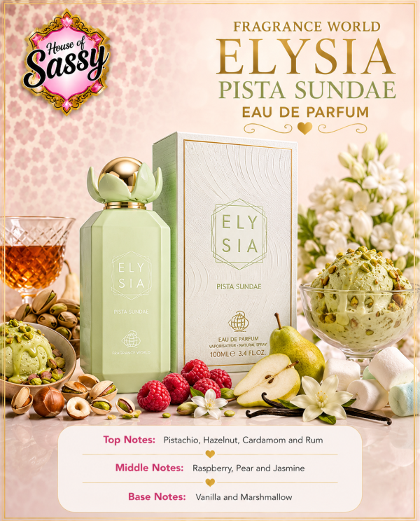Fragrance World Elysia Pista Sundae