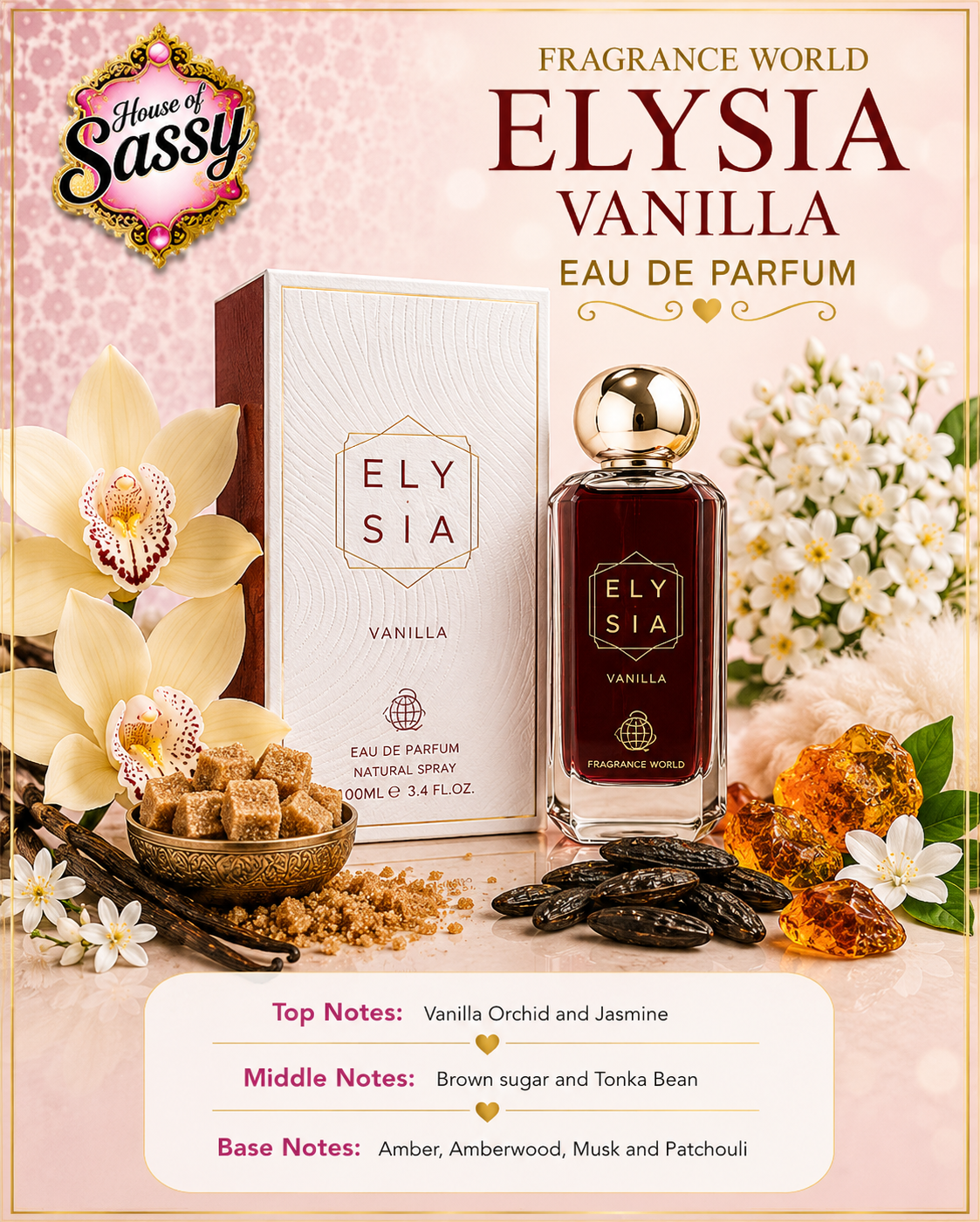 Fragrance World Elysia Vanilla