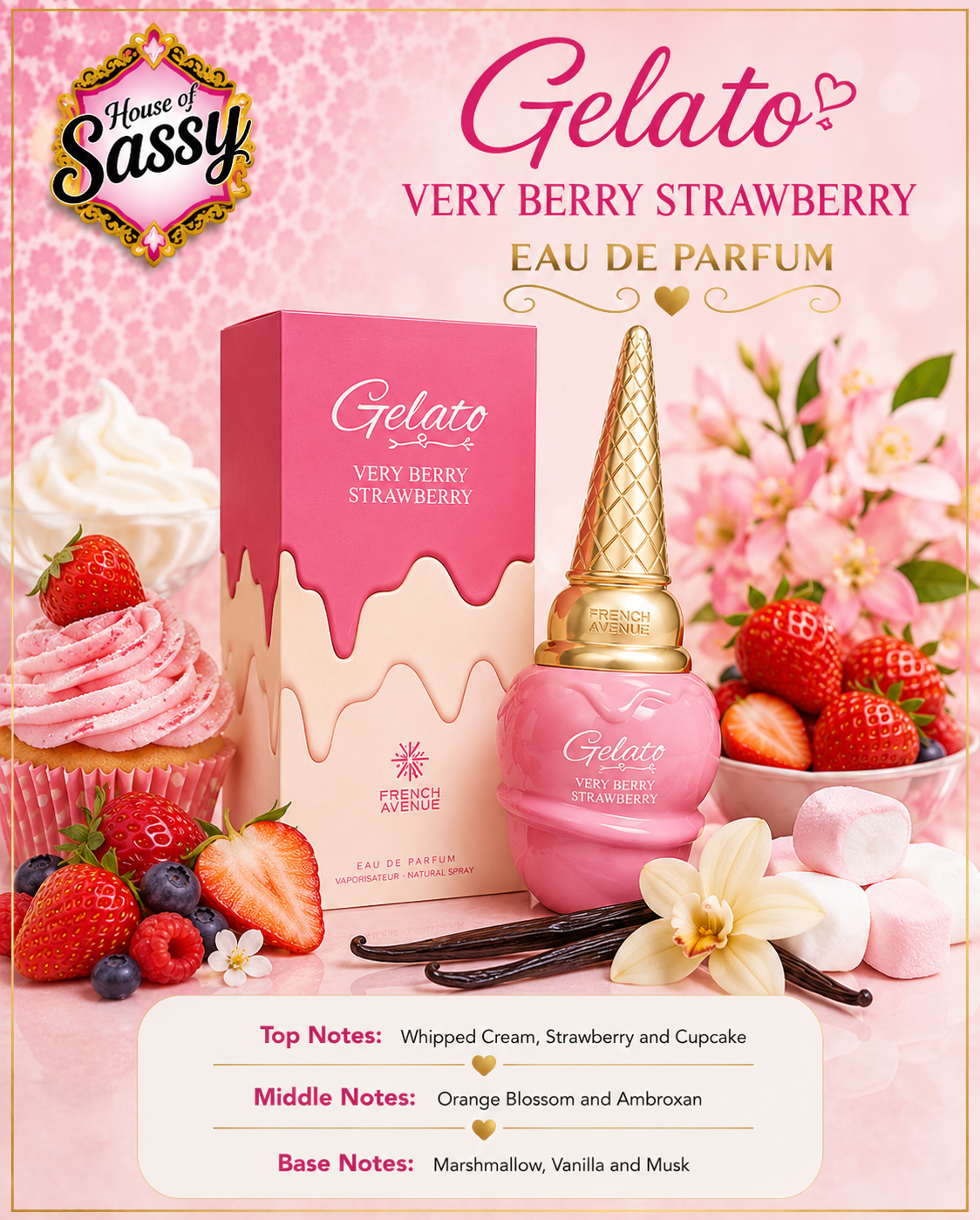 Gelato Very Berry Strawberry