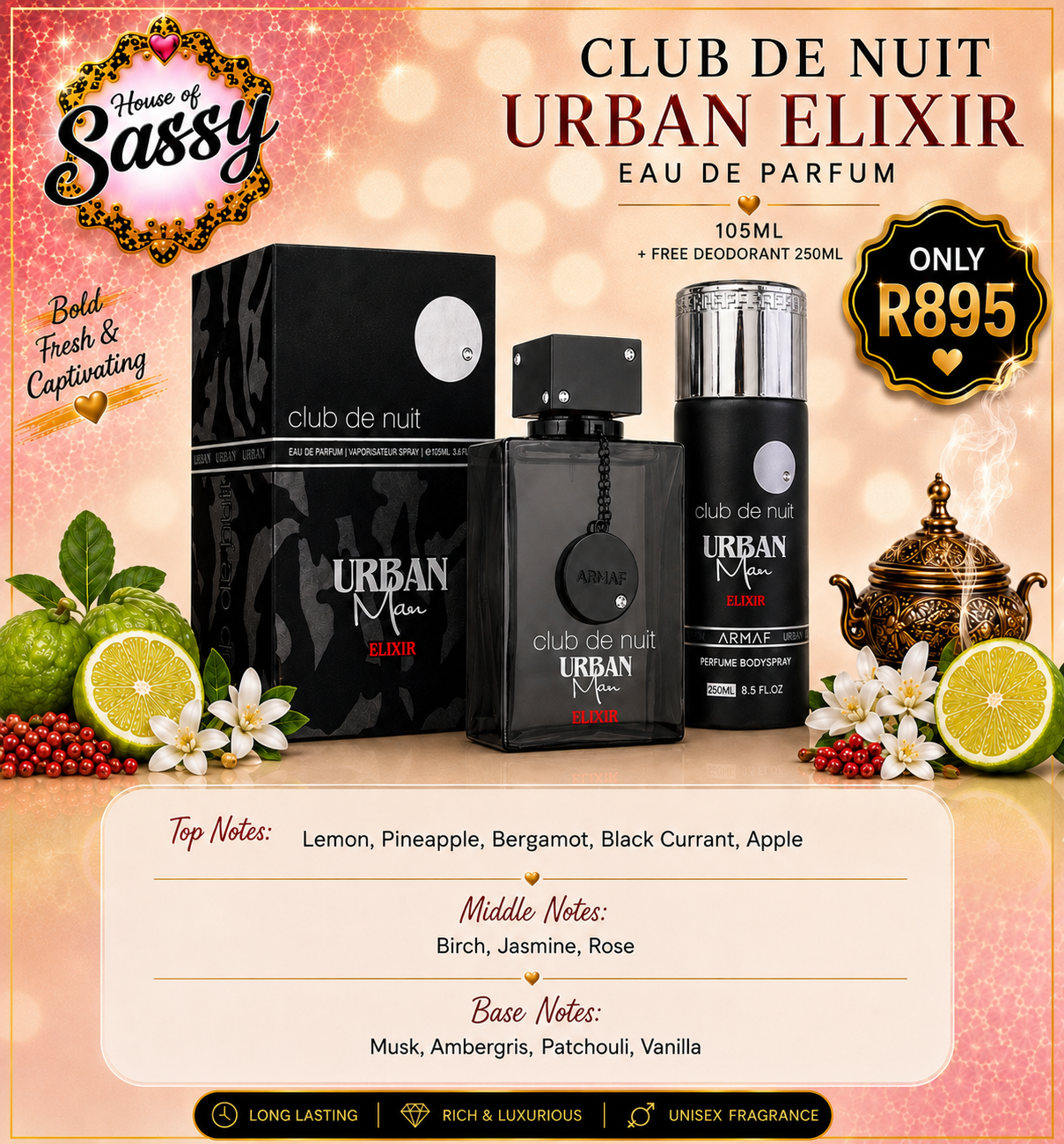 Club de Nuit Urban Man Elixir Giftset